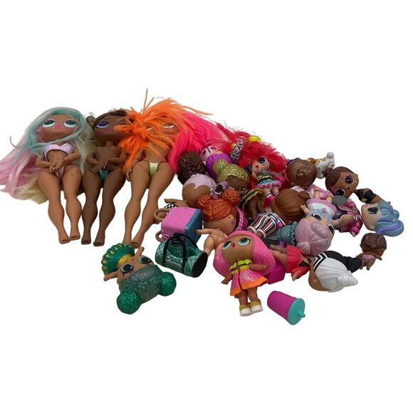 LOL Surprise Doll Lot Multicolor, Preowned Fashion Doll Wholesale - Picture 1 of 5